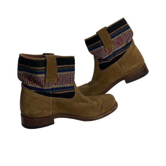 Penelope Chilvers 1960 Suede Midcalf Boots Women’s Size 5-5.5 36 - Picture 8 of 13